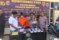 Pelaku Pencabulan di Bekuk Polsek Heram/istimewa