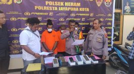 Pelaku Pencabulan di Bekuk Polsek Heram/istimewa