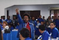 Ketua Dewan Pimpinan Cabang Gerakan Angkatan Muda Kristen Indonesia (DPC GAMKI) Puncak Jaya, Maichel Wonerengga S. AP /istimewa