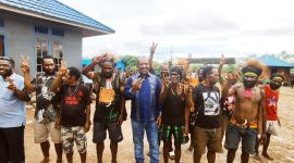 Paslon Bupati dan Wakil Bupati Nduga, Papua Pegunungan, Dinar Kelnea, S.Sos-Yoas Beon, S.IP (DIYO) /istimewa