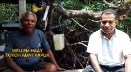 Tokoh adat papua Wellem Haay/istimewa