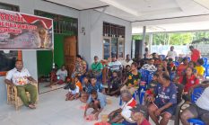 Bakti Sosial dan Nobar Piala Dunia Jadi Ajang Pererat Persaudaraan di Skouw Sae