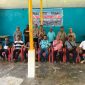 Dewan Adat Wilayah Asei, Kleublow, dan Waena bersama para Ondofolo dan kepala suku menggelar rapat adat di Obhe-Onggi, Kampung Harapan, Kabupaten Jayapura. Pertemuan tersebut membahas dan menetapkan sikap adat terkait status kepemilikan tanah adat Henibi (Kamp Wolker) di wilayah Heram. (Foto: Istimewa)
