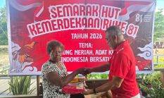 Aksi Sosial Warnai Perayaan Kemerdekaan di Kayo Pulau, Warga Diajak Jaga Kedamaian