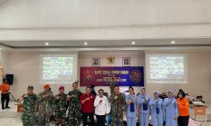 Setetes Darah Prajurit untuk Sesama, Yonif TP 810/BEM Hadir dalam Aksi Sosial