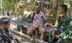 Dari Keamanan hingga Pertanian, Prajurit Yonif TP 810/BEM Serap Aspirasi Warga Doyo Lama