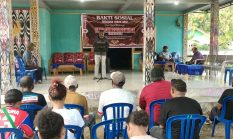 Ondoafi Waena Richard Ohee Ajak Pemuda Waena Rawat Adat dan Persatuan Lewat Aksi Sosial